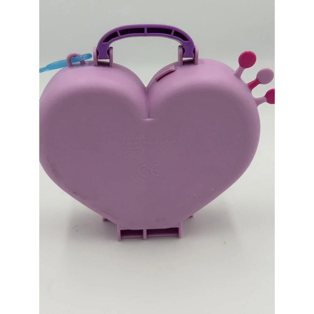 My Little Pony Mini World Magic Heart Carry Case Playset w/ 2 Pony‎ Figures &